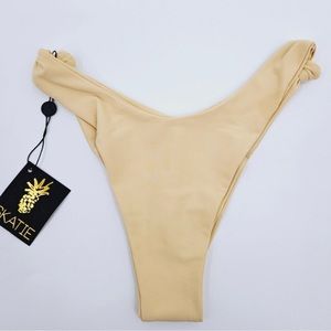 NWT Skatie Swim: Suzanne Bottom, Maddie top. Bikini color is Buttercup Beige